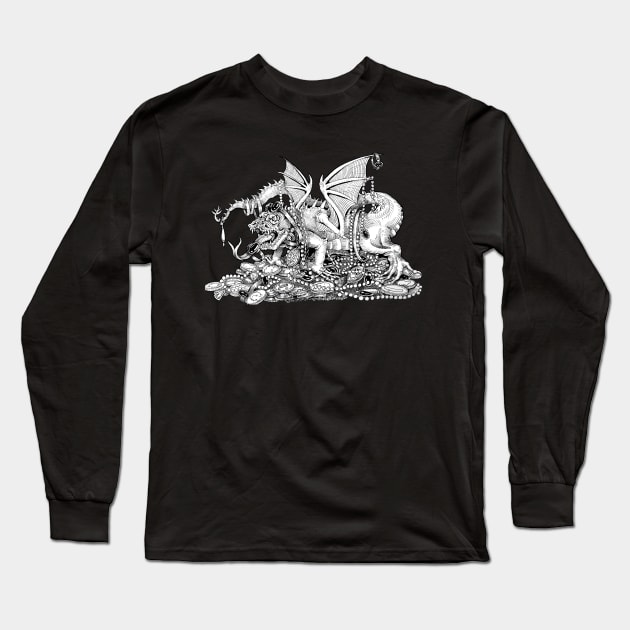 Drache Long Sleeve T-Shirt by HintermSpiegel